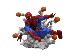 Marvel Gallery Pumpkin Bomb Spider-Man Statua 17 Cm Diamond Select