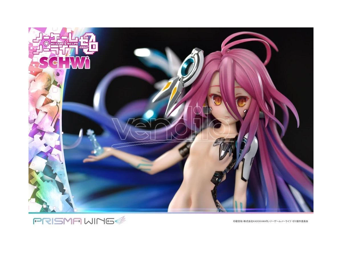 No Game No Life Prisma Wing Pvc Statua 1/7 Schwi 26 Cm Prime 1 Studio 2 No Game No Life Prisma Wing Pvc Statua 1/7 Schwi 26 Cm Prime 1 Studio - immagine 2