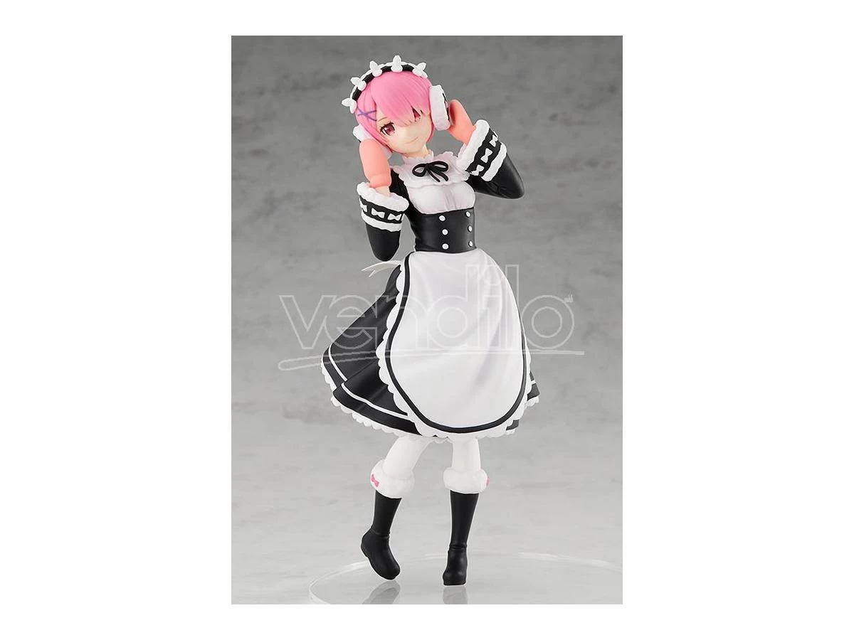 GOOD SMILE COMPANY RE ZERO RAM ICE SEASON VER PUP STATUA GOODSMILE 2 GOOD SMILE COMPANY RE ZERO RAM ICE SEASON VER PUP STATUA GOODSMILE - immagine 2