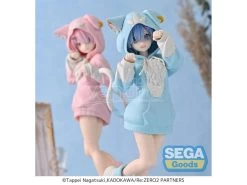 Re:zero Starting Life In Another World Luminasta Pvc Statua Rem Mofumofu Pack 21 Cm Sega -Negozio Di Giocattoli re zero starting life in another world luminasta pvc statua rem mofumofu pack 21 cm sega 4