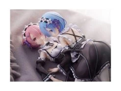 Re:zero Starting Life In Another World Pvc Statua 1/7 Ram & Rem 9 Cm Furyu -Negozio Di Giocattoli re zero starting life in another world pvc statua 1 7 ram rem 9 cm furyu 3
