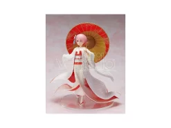 Re:zero -starting Life In Another World- Pvc Statua 1/7 Ram -shiromuku- 24 Cm Furyu -Negozio Di Giocattoli re zero starting life in another world pvc statua 1 7 ram shiromuku 24 cm furyu 4