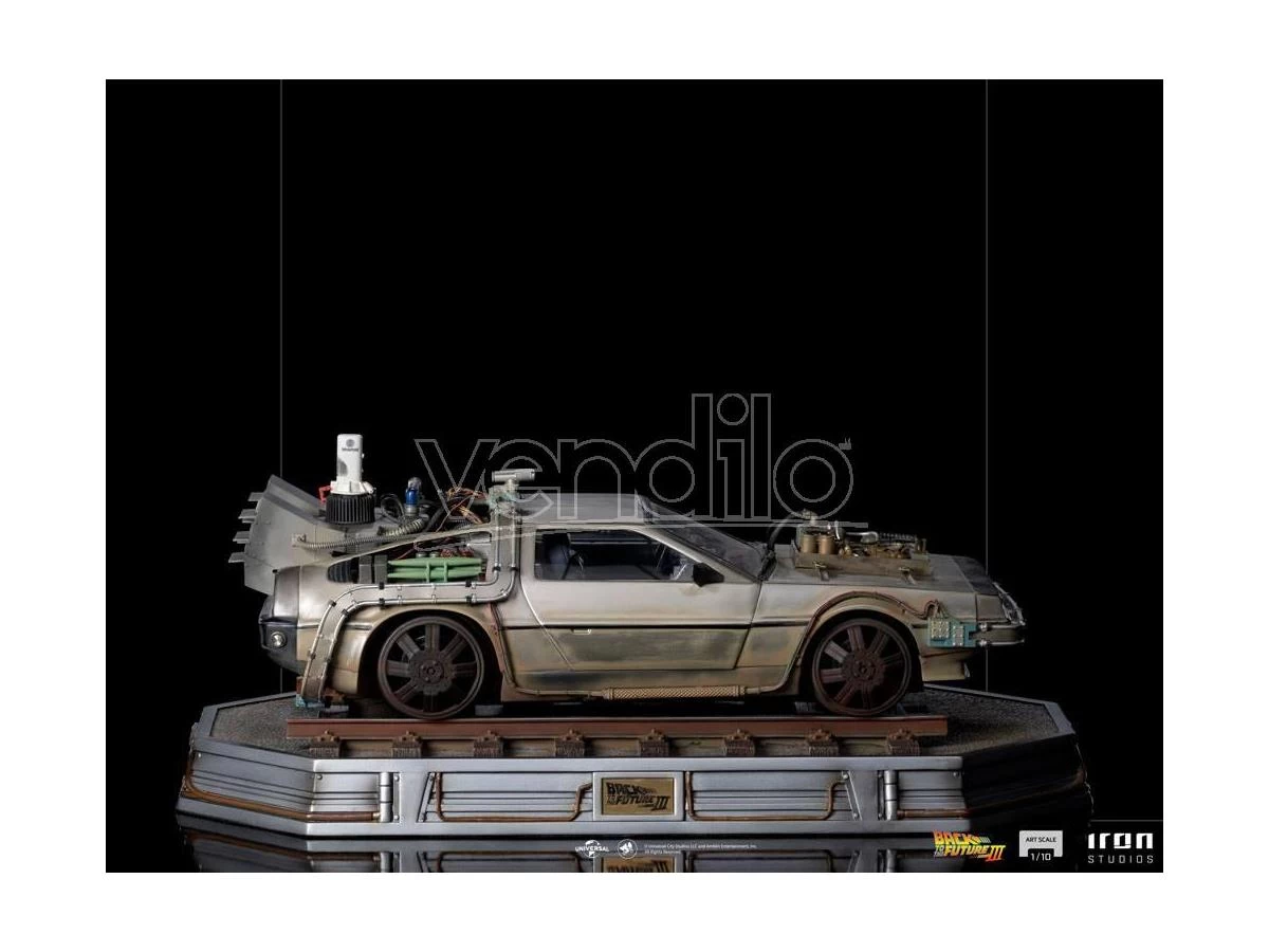 Ritorno Al Futuro Iii Art Scale Statua 1/10 Delorean 57 Cm Iron Studios 2 Ritorno Al Futuro Iii Art Scale Statua 1/10 Delorean 57 Cm Iron Studios - immagine 2
