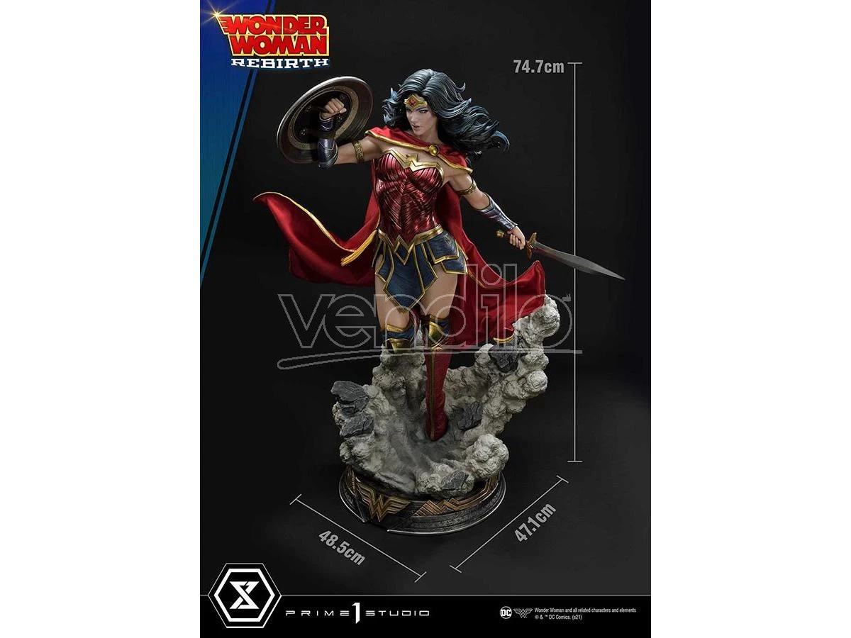 Wonder Woman Rebirth 1/3 Statua Statua Prime 1 Studio 2 Wonder Woman Rebirth 1/3 Statua Statua Prime 1 Studio - immagine 2